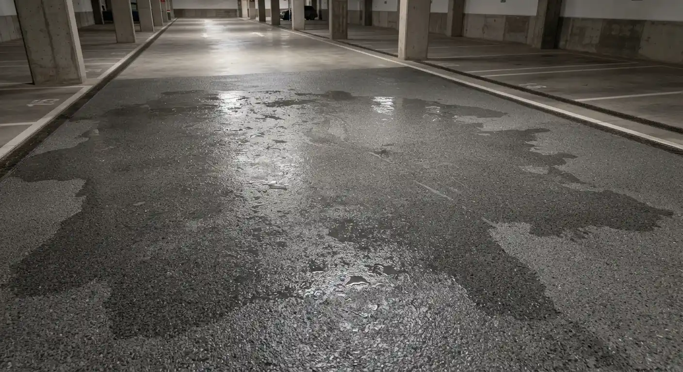 Ensayo del péndulo en pavimentos de parking: valor Rd y resbaladicidad