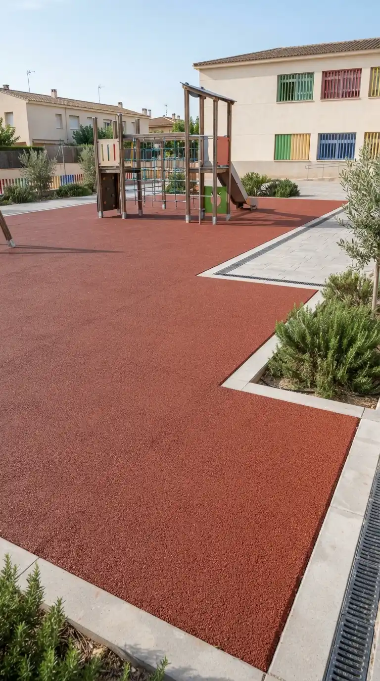 Mantenimiento de pavimento de caucho: guía práctica EPDM y SBR